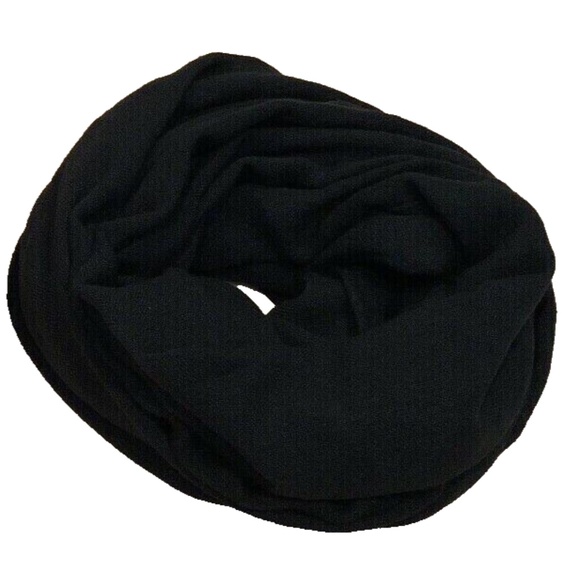 (NWT) Collection Eighteen XllX Black Oversized Eyelash Fringed Wrap/Scarf OS - Picture 3 of 14